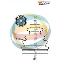 21-990408 Multiparts Комплект пыльника, Привідний вал