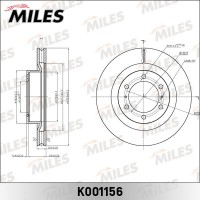 K001156 MILES Гальмівний диск