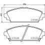 8DB 355 017-261 HELLA Комплект гальмівних колодок дисковий гальм