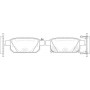 FP9212 FIT Комплект гальмівних колодок дисковий гальм