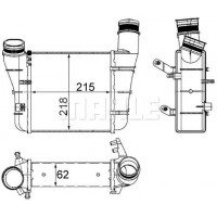 CI 336 000S MAHLE Интеркулер
