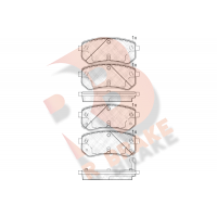 RB1710 R BRAKE Комплект гальмівних колодок дисковий гальм