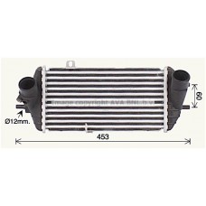 Интеркулер AVA QUALITY COOLING HY4468