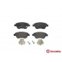 P 59 081 BREMBO Комплект гальмівних колодок дисковий гальм