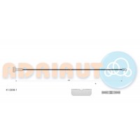 41.0239.1 ADRIAUTO Тросик, cтояночный тормоз