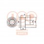 Натяжний ролик ремінь ГРМ IAP QUALITY PARTS 127-13086