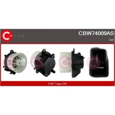 CBW74009AS CASCO Вентилятор салону