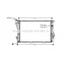 BW2202 AVA QUALITY COOLING Радіатор охолодження двигуна