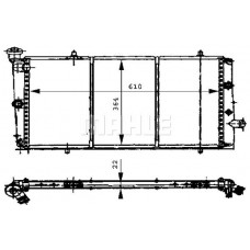 WG2183617 WILMINK GROUP Радіатор охолодження двигуна