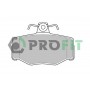 5000-0707 PROFIT Комплект гальмівних колодок дисковий гальм