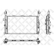 10-25350-SX STELLOX Радіатор охолодження двигуна