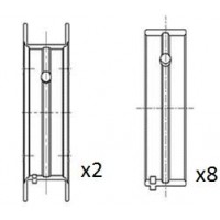 BM1037-STD FAI AutoParts Підшипник колінвалу