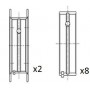 BM1037-STD FAI AutoParts Підшипник колінвалу