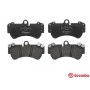 P 85 069 BREMBO Комплект гальмівних колодок дисковий гальм