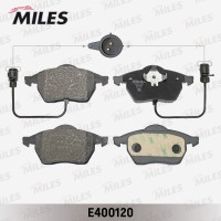 E400120 MILES КомплеК т гальмівних колодок, дискове гальмо