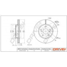 DP1010.11.0542 Dr!ve+ Гальмівний диск