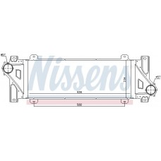 96448 NISSENS Интеркулер