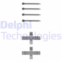 LX0094 DELPHI Комплектуючі колодки дискового гальма