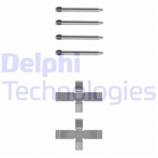 LX0094 DELPHI Комплектуючі колодки дискового гальма