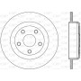BDR2783.10 OPEN PARTS Гальмівний диск