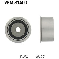 VKM 81400 SKF Паразитный / Ведущий ролик, Зубчастий ремінь