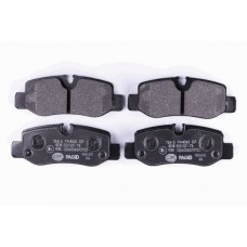 8DB 355 021-761 HELLA PAGID Комплект гальмівних колодок дисковий гальм