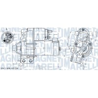 063721290010 MAGNETI MARELLI Стартер