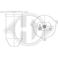 DCT1034 DIEDERICHS Осушувач кондиціонера