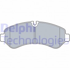 LP3548 DELPHI Комплект гальмівних колодок дисковий гальм