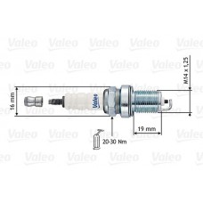 246881 VALEO Свічка запалювання