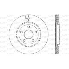 BDA2674.20 OPEN PARTS Гальмівний диск