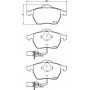 8DB 355 008-411 HELLA Комплект гальмівних колодок, дискове гальмо