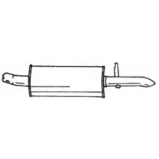 40665 SIGAM Глушник вихлопних газів кінцевий