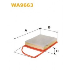WA9663 WIX FILTERS Повітряний фільтр