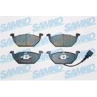 5SP692 SAMKO Комплект гальмівних колодок дисковий гальм