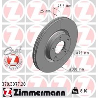 370.3077.20 ZIMMERMANN Гальмівний диск