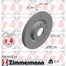 370.3077.20 ZIMMERMANN Гальмівний диск