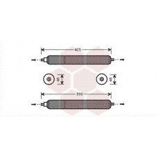 7700D001 VAN WEZEL Осушувач кондиціонера