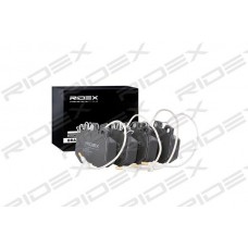 402B0708 RIDEX Комплект гальмівних колодок дисковий гальм