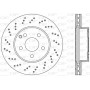 BDR2393.25 OPEN PARTS Гальмівний диск
