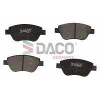 320924 DACO Germany Комплект гальмівних колодок дисковий гальм