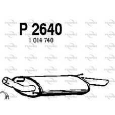 P2640 FENNO Глушник вихлопних газів кінцевий