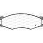 BPA0184.02 OPEN PARTS Комплект гальмівних колодок дисковий гальм