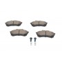 0 986 424 370 BOSCH Комплект гальмівних колодок дисковий гальм