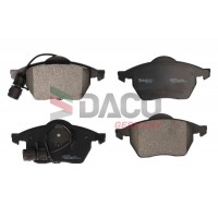 324729 DACO Germany Комплект гальмівних колодок дисковий гальм