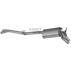 01.054 ASMET Глушник вихлопних газів кінцевий