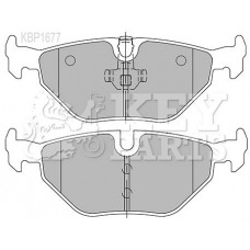 KBP1677 KEY PARTS Комплект гальмівних колодок дисковий гальм