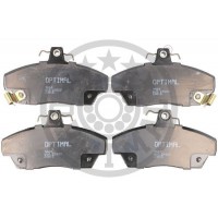 9660 OPTIMAL Комплект гальмівних колодок дисковий гальм
