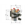 F 026 402 125 BOSCH Паливний фільтр
