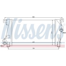 Интеркулер NISSENS 96848